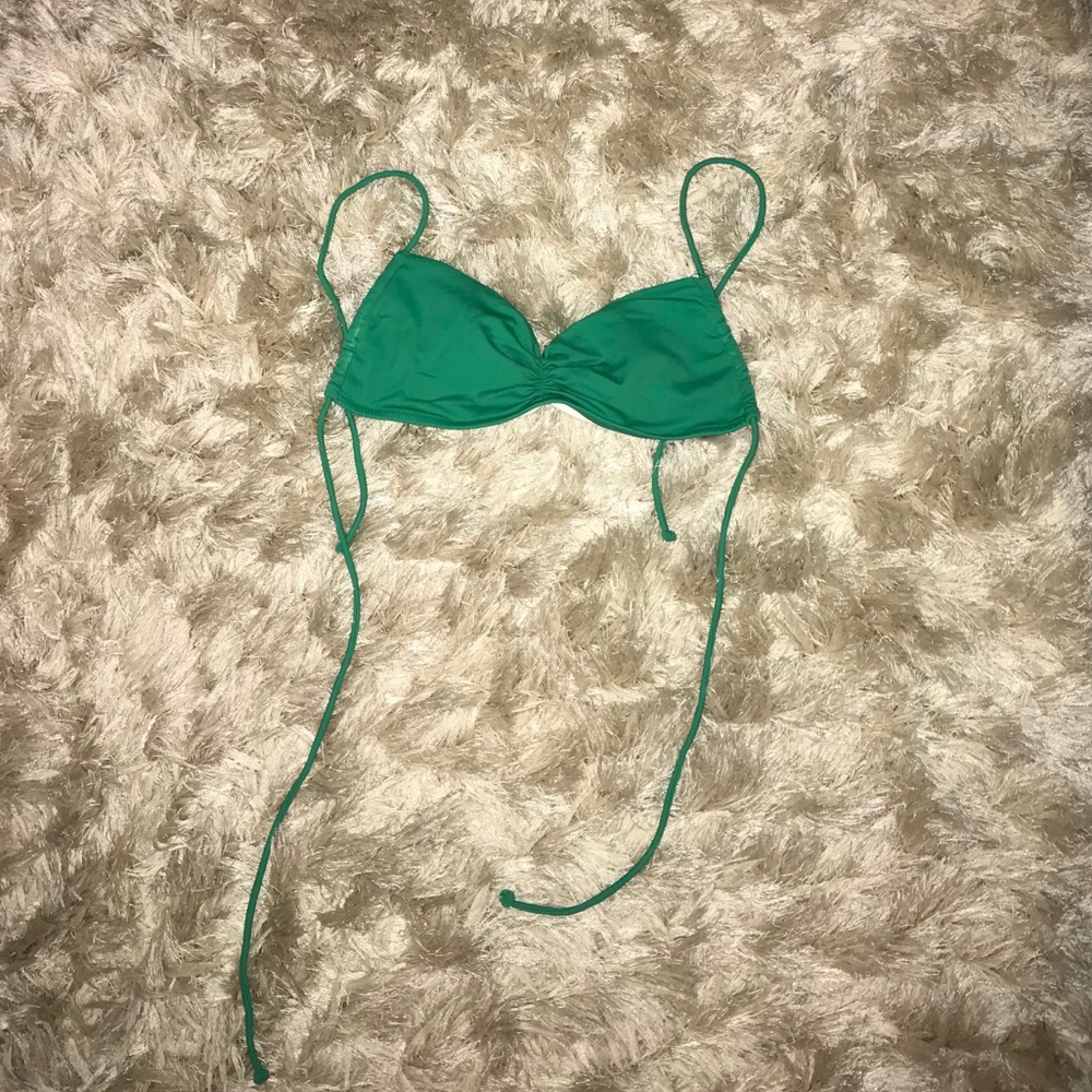 Green Bikini Top